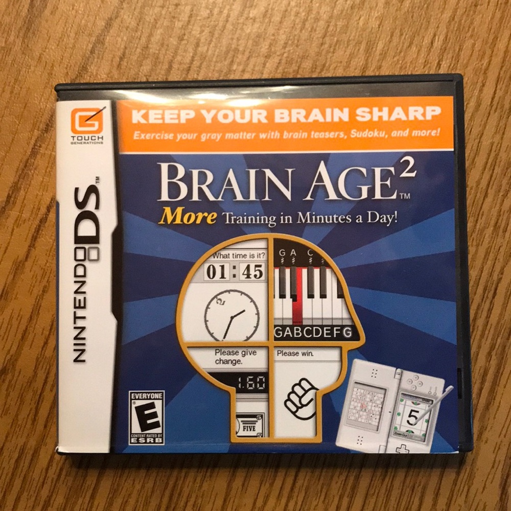 Nintendo DS Brain Age 2 Game